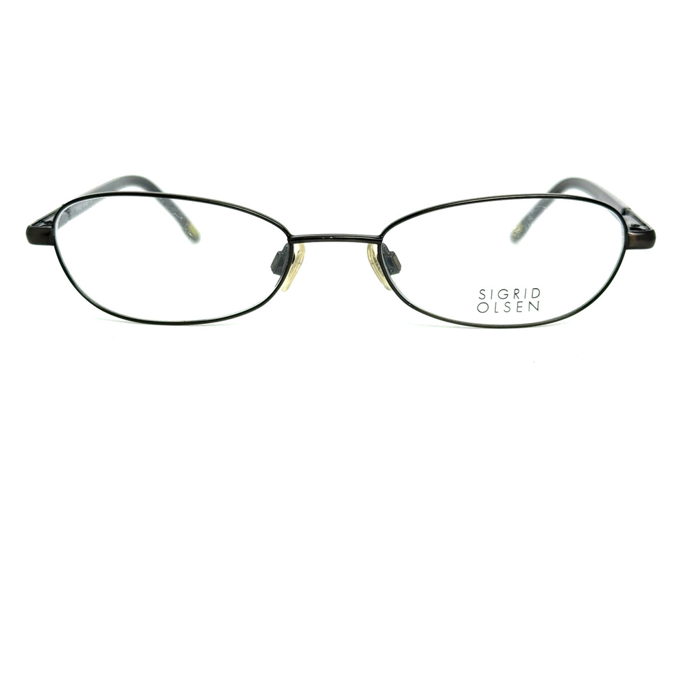 Sigrid Olsen‎ SO 109 Antique Grey 52-18-135 Full Rim Eyeglasses Frame 19843